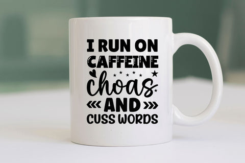 I run of caffeine choas and SVG SVG Regulrcrative 