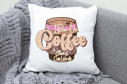 I Run on Coffee, Chaos & Cuss Words Sublimation Sublimation Jagonath Roy 