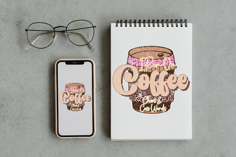 I Run on Coffee, Chaos & Cuss Words Sublimation Sublimation Jagonath Roy 