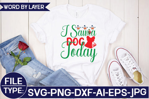I Saw a Dog Today SVG Cut File SVG Studio Innate 