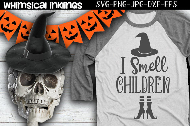 I Smell Children-Halloween SVG SVG Whimsical Inklings 