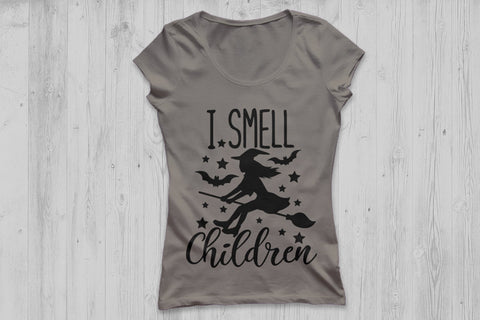 I Smell Children| Halloween Witch SVG Cutting Files. SVG CosmosFineArt 