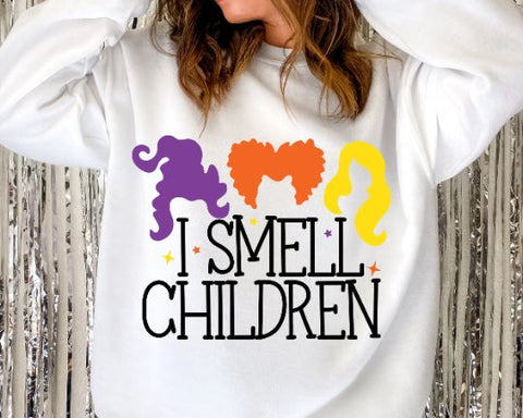 I Smell Children Hocus Pocus SVG SVG She Shed Craft Store 