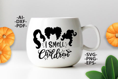 I Smell Children Svg, Eps Png Pdf Ai cut file, Hocus pocus clipart, Halloween Shirts, Funny Halloween, Halloween Quote SVG 1uniqueminute 