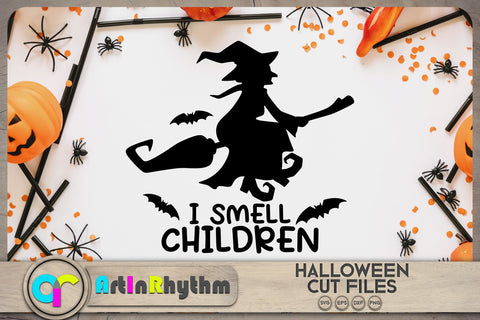 I smell children svg, Halloween Witch svg SVG Artinrhythm shop 