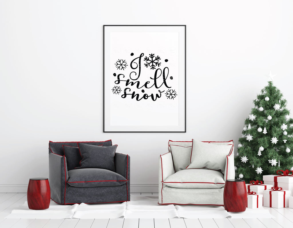 I Smell Snow - SVG, PNG, DXF, EPS - So Fontsy