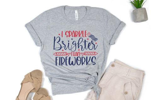 I Sparkle Brighter Than Fireworks, Fourth Of July SVG SVG CraftLabSVG 