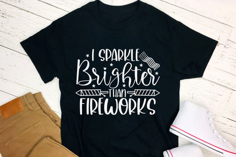 I Sparkle Brighter Than Fireworks, Fourth Of July SVG SVG CraftLabSVG 
