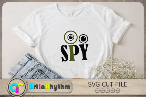 I Spy Svg, Funny Shirt design, Typography Shirt Design SVG Artinrhythm shop 