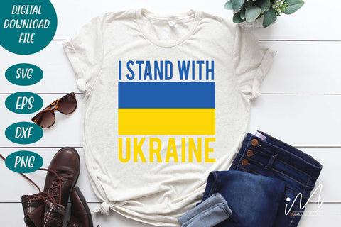 I stand with Ukraine svg SVG Isabella Machell 
