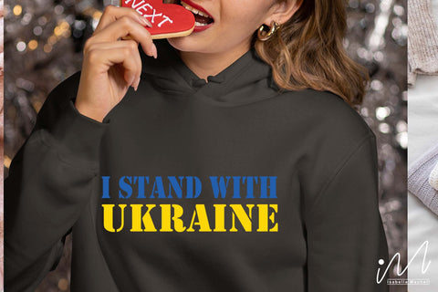 I stand with Ukraine svg SVG Isabella Machell 