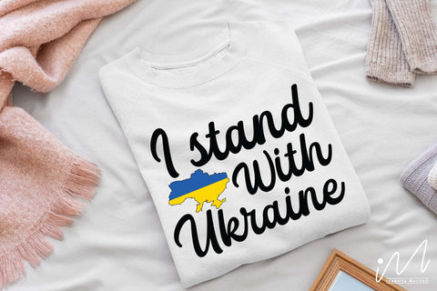 I stand with Ukraine svg SVG Isabella Machell 