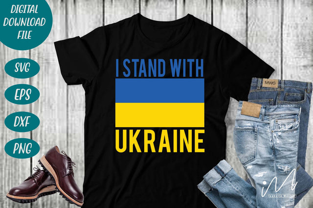 I stand with Ukraine svg SVG Isabella Machell 