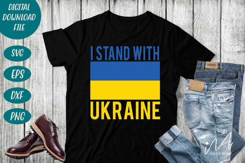 I stand with Ukraine svg SVG Isabella Machell 
