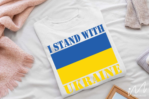 I stand with Ukraine svg SVG Isabella Machell 