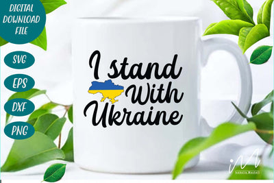 I stand with Ukraine svg SVG Isabella Machell 