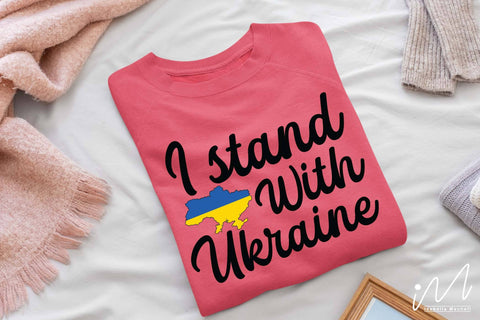 I stand with Ukraine svg SVG Isabella Machell 