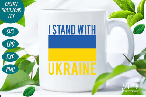 I stand with Ukraine svg SVG Isabella Machell 