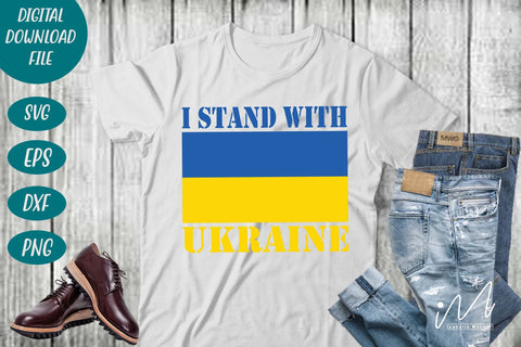 I stand with Ukraine svg SVG Isabella Machell 