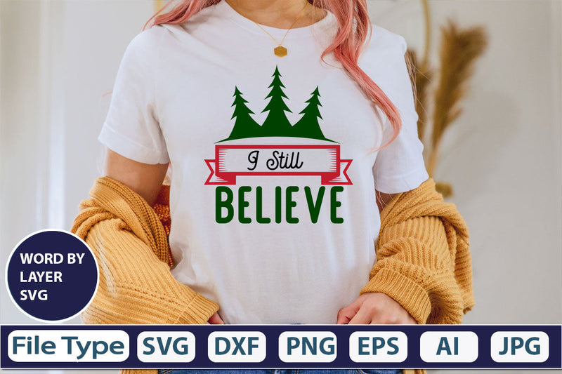 I Still Believe SVG Cut File SVG DesignPlante 503 