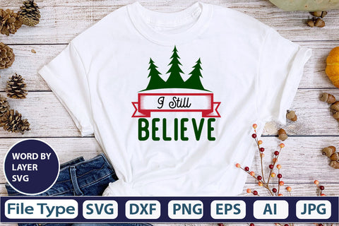 I Still Believe SVG Cut File SVG DesignPlante 503 