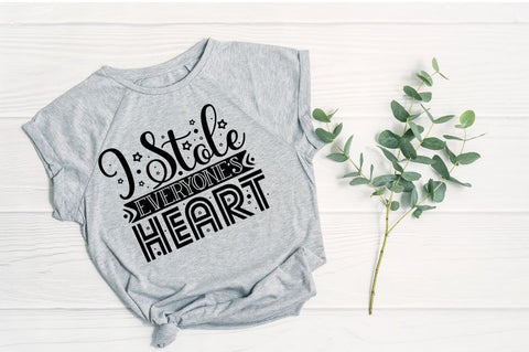 I stole everyone's heart, baby SVG SVG DESIGNISTIC 