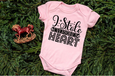 I stole everyone's heart, baby SVG SVG DESIGNISTIC 