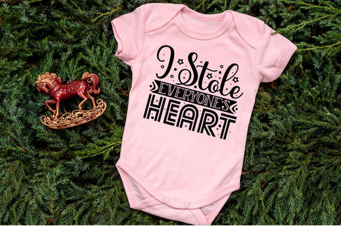 I stole everyone's heart, baby SVG SVG DESIGNISTIC 