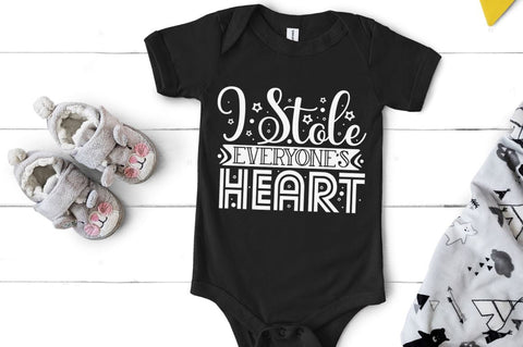 I stole everyone's heart, baby SVG SVG DESIGNISTIC 