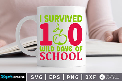 I survived 100 SVG SVG Regulrcrative 