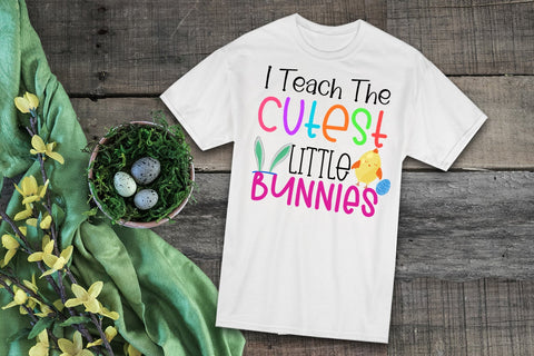 I Teach the Cutest -Easter Sublimation Designs -Sublimation Sublimation Happy Printables Club 