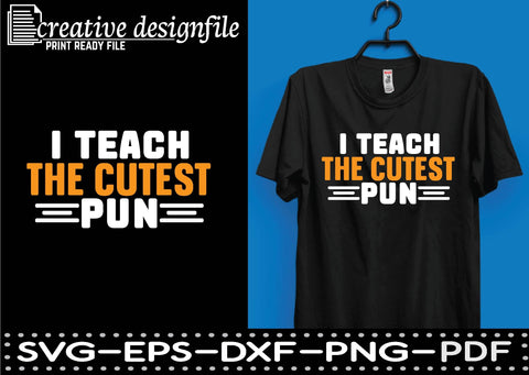 i teach the cutest pun SVG farhad farhad 