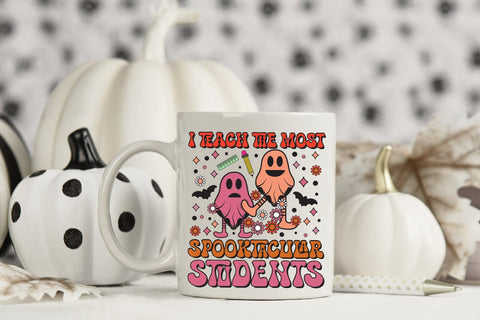 I Teach the Most Spooktacular Students PNG Sublimation Sublimation CraftLabSVG 