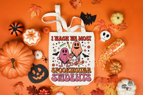 I Teach the Most Spooktacular Students PNG Sublimation Sublimation CraftLabSVG 