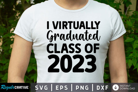 I virtually graduated class SVG SVG Regulrcrative 
