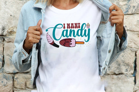 I Want Candy SVG designartist 