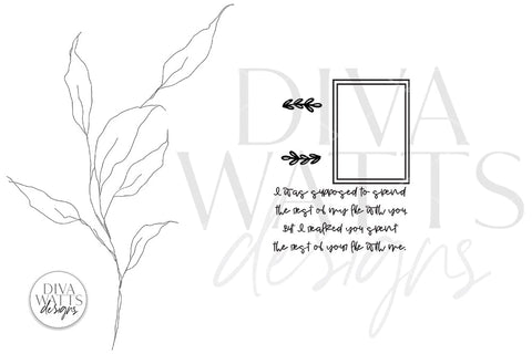 I Was Supposed To Spend The Rest Of My Life With You SVG | Memorial Design SVG Diva Watts Designs 