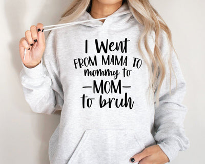 I Went from Mama to Mommy to Mom to Bruh SVG Design, Mom svg, mama svg SVG MD mominul islam 
