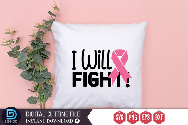 I will fight SVG SVG DESIGNISTIC 