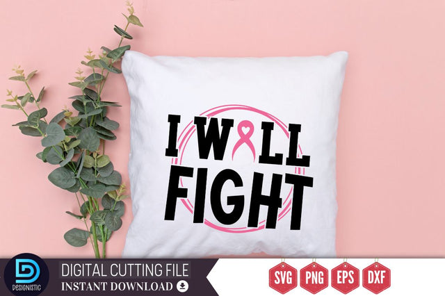 I will fight SVG SVG DESIGNISTIC 