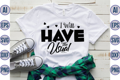 I Will Have the Usual svg SVG orpitasn 