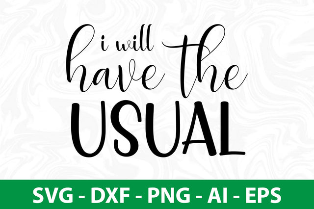 i will have the usual svg SVG orpitasn 