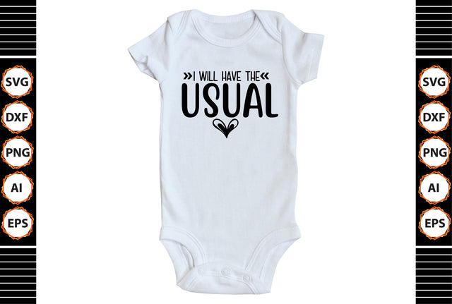 I Will Have the Usual svg SVG shah alam 