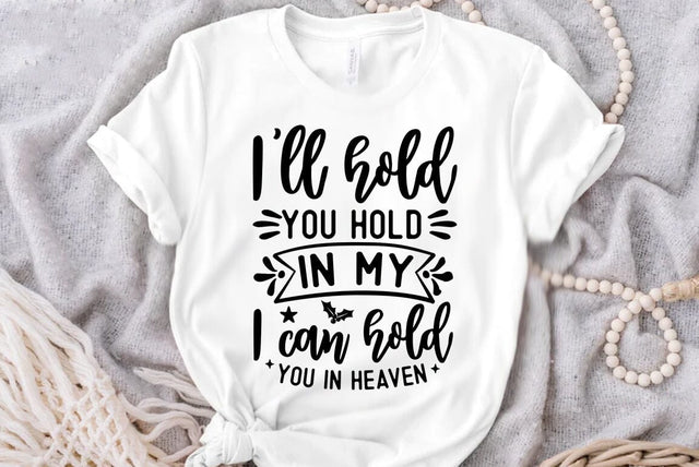 I will hold you in my heart i can hold you in heaven SVG FiveStarCrafting 