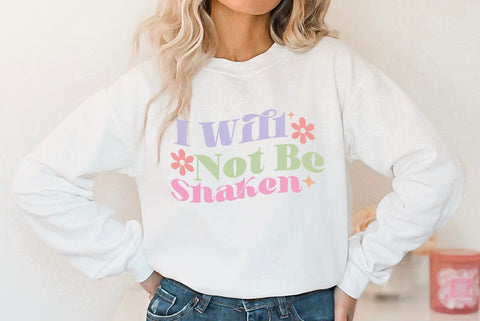 I Will Not Be Shaken, Religious SVG SVG FiveStarCrafting 