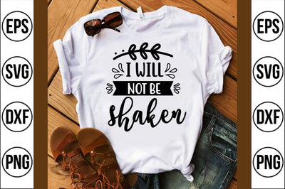 i will not be shaken svg SVG shah alam 