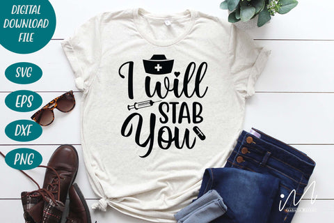 I will stab you svg,Nurse Svg,Doctor Svg,Nursing Svg,Medical Svg,Stethoscope Svg SVG Isabella Machell 