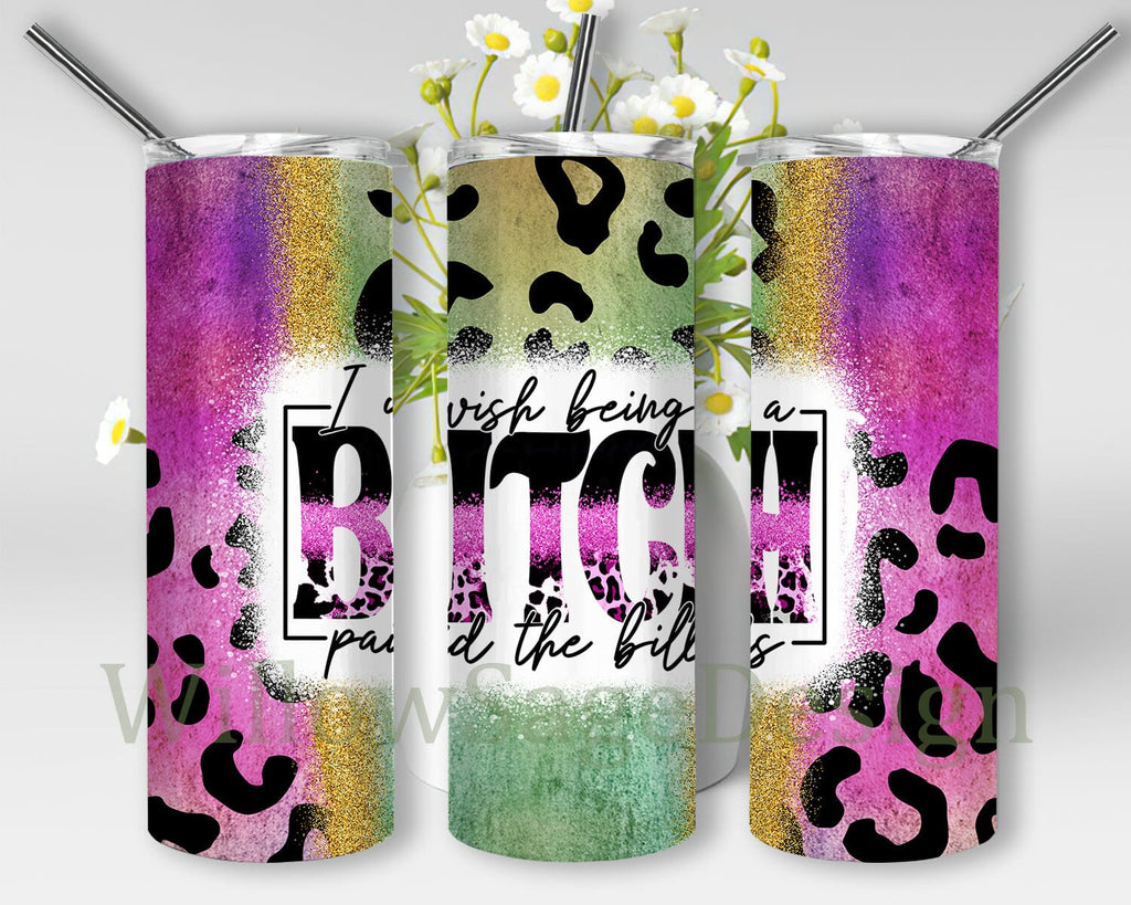 Stuck Between IDC, IDGAF  Funny 20 oz. Sublimation Tumbler