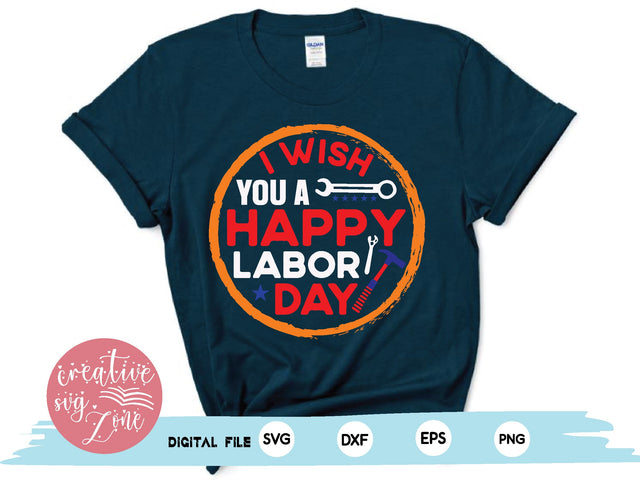 i wish you a happy labor day SVG md faruk hossain 