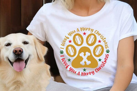 I Woof You A Merry Christmas SVG Angelina750 